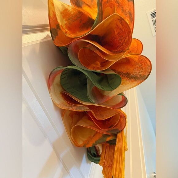 NWOT BRONX AND BANCO Bedouin Horizon Mini Dress  in orange - Picture 12 of 16